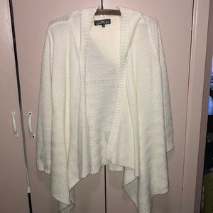 Hooded cardigan